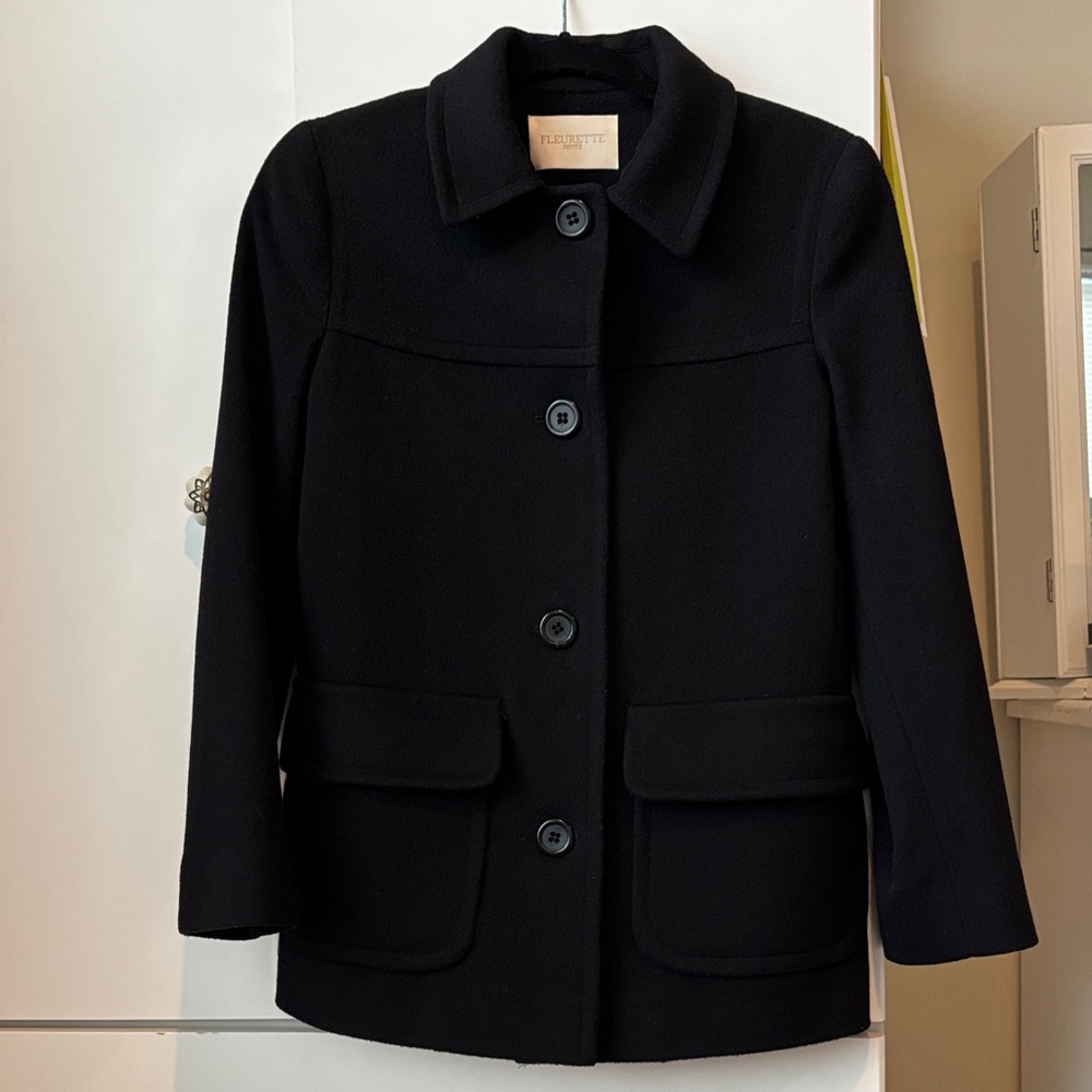 Fleurette Wool Coat